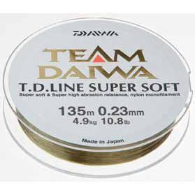 DAIWA TD SUPER SOFT CLEAR 023MM/4,9KG/135M
