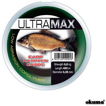Fir de crap OKUMA FIR ULTRA MAX CARP 025MM/5,6KG/985M
